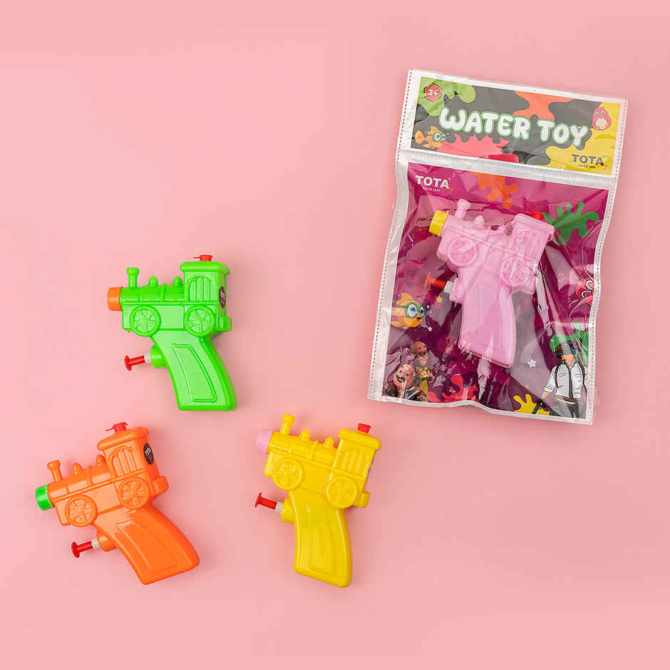 Train Toy Gun Pichkari Red | Tota