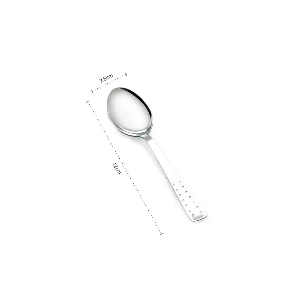 Petals 6Pcs Stainless Steel Dott Coffee Tea Spoon