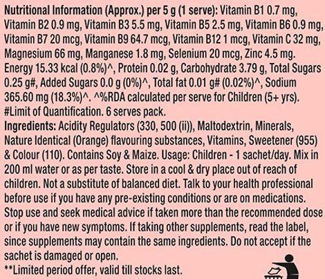 Centrum Recharge Kids Powder Energy Drink Mix