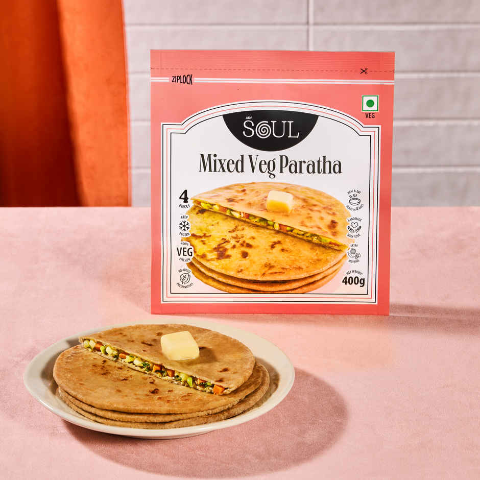 Adf Soul Mixed Veg Paratha