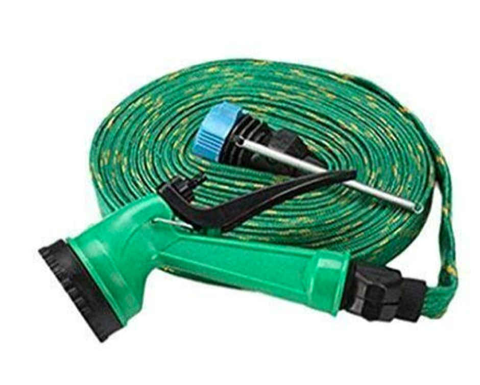 Soham Housewares Water Spray Gun With 10 m Long Flexible Tube Pipe ( Colour May Vary)