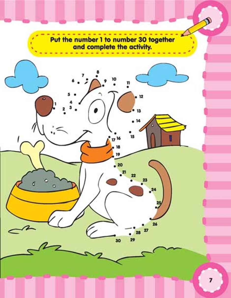 Dreamland Fun with Dot to Dot - Pack (5 titles) | Gift for kid | Gift Pack | Books for kid, 160 Pages