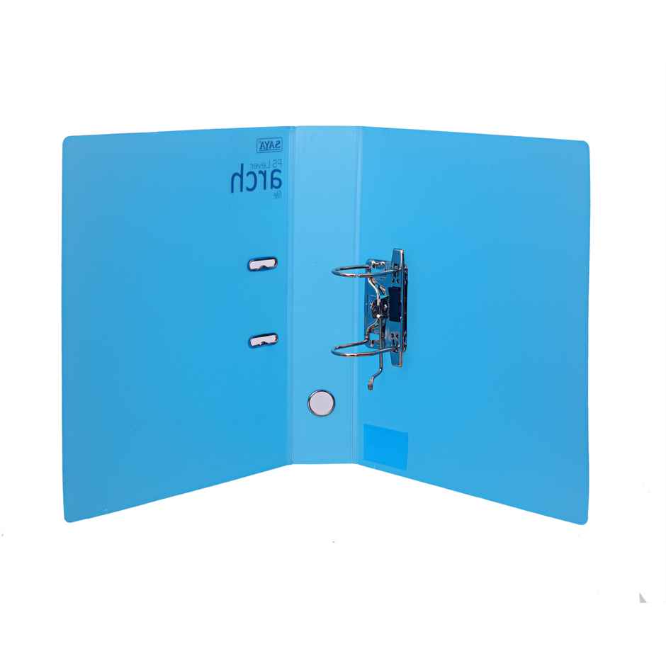 Saya Lever Arch File with Polycover - FS Size - Blue
