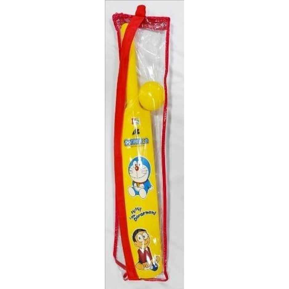Itoys Bat & Ball No.3 Net Packing-doraemon (Colour May Vary)