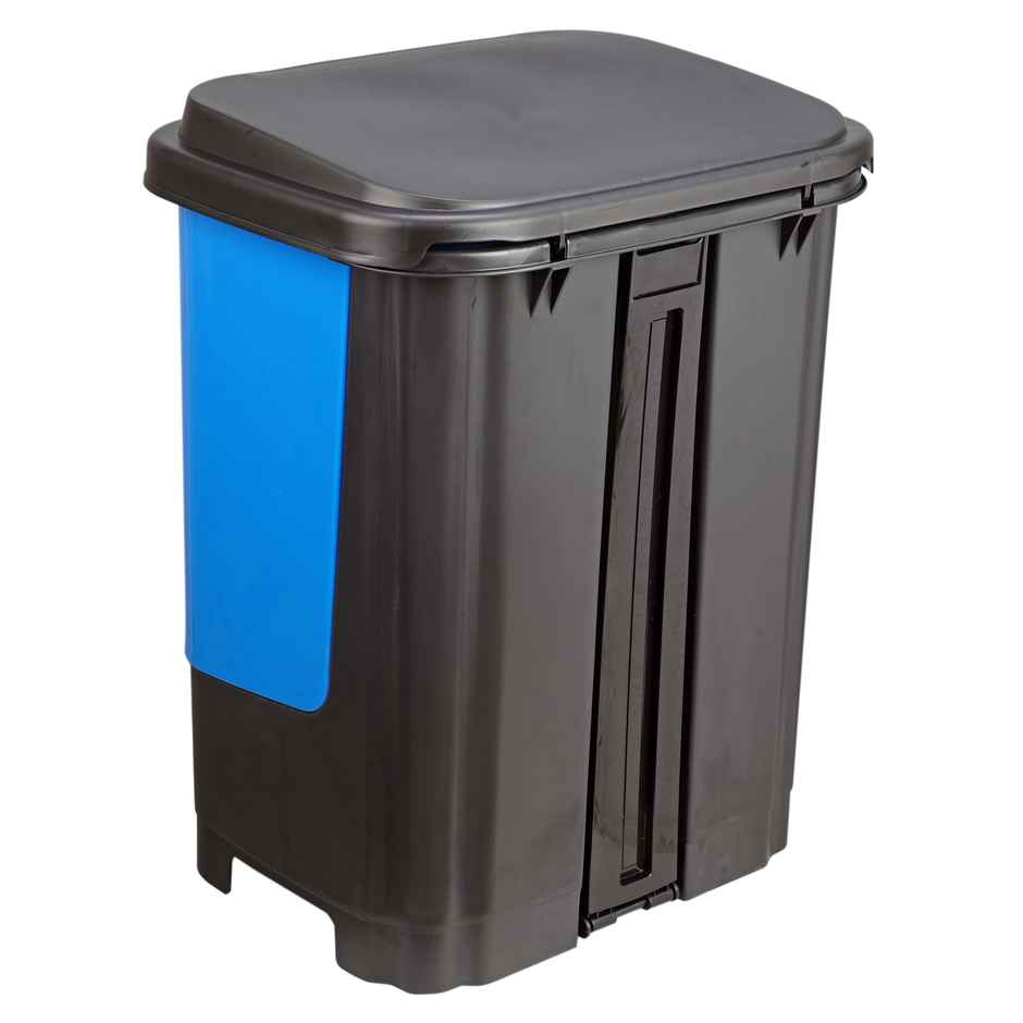 Kolorr Mega Twin-Bins Recycling Dry And Wet Waste Garbage Modern Design Plastic Dustbin - 30L