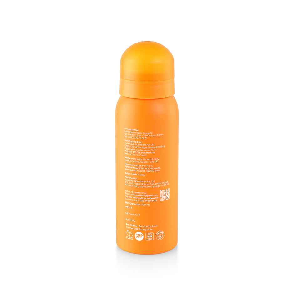 Eclipse Solaire Lumiere Mist Sunscreen Spray SPF 50 PA+++ UVA/ UVB/ IR / BR / VR | No White Cast
