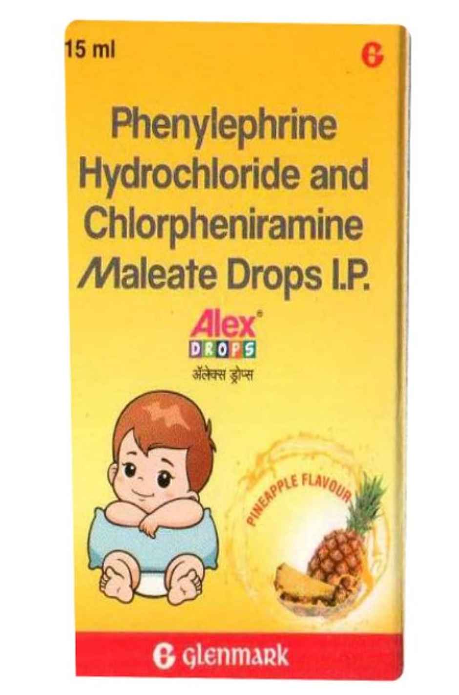 Alex Pineapple Flavour Oral Drop