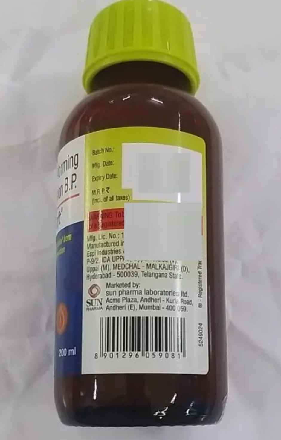 Insta Raft Mint Flavour  Sugar Free Oral Suspension