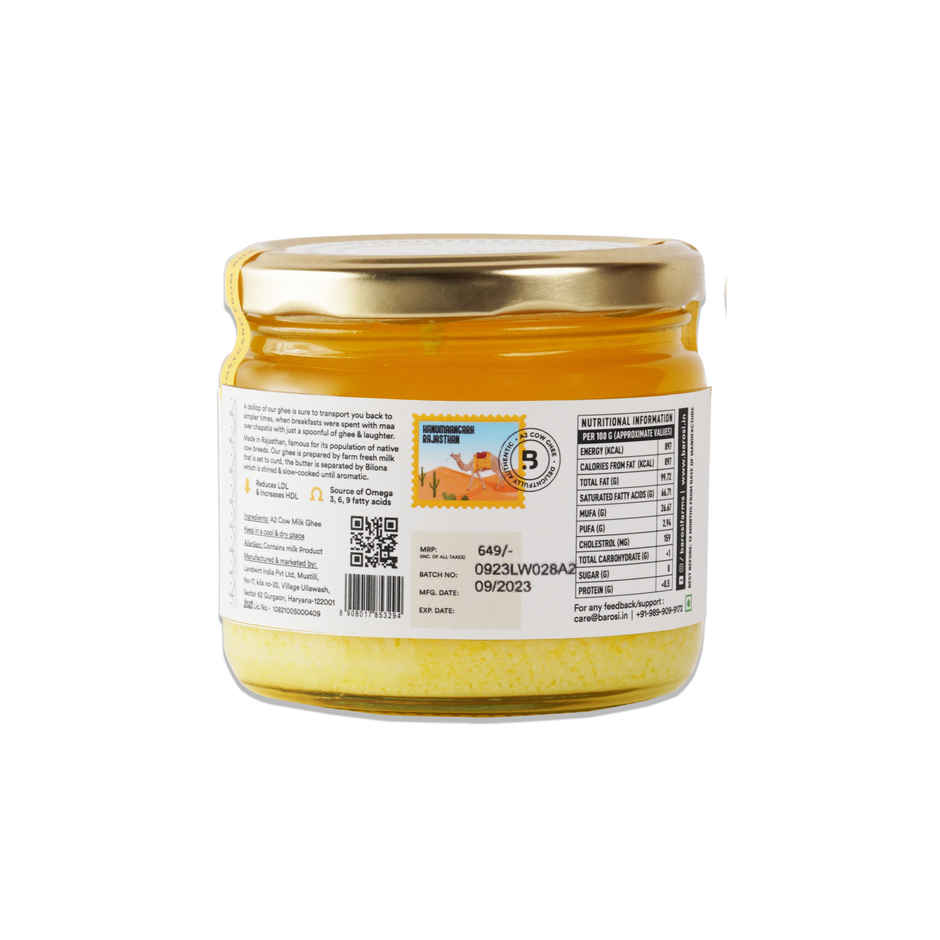Barosi A2 Desi Cow Ghee