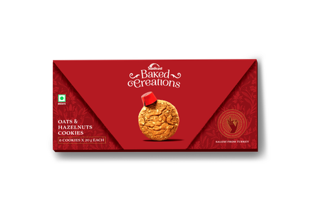 Sunfeast Baked Creations Oats & Hazelnut Cookies