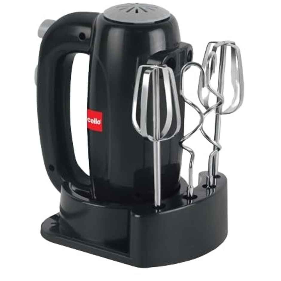 Cello Besto Hand Beater | 5 Variable Speed Controls | (300W Powerful Motor With Body) | Black