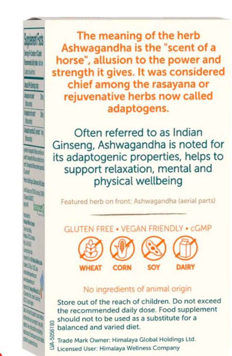 Himalaya Organic Ashwagandha Capsule