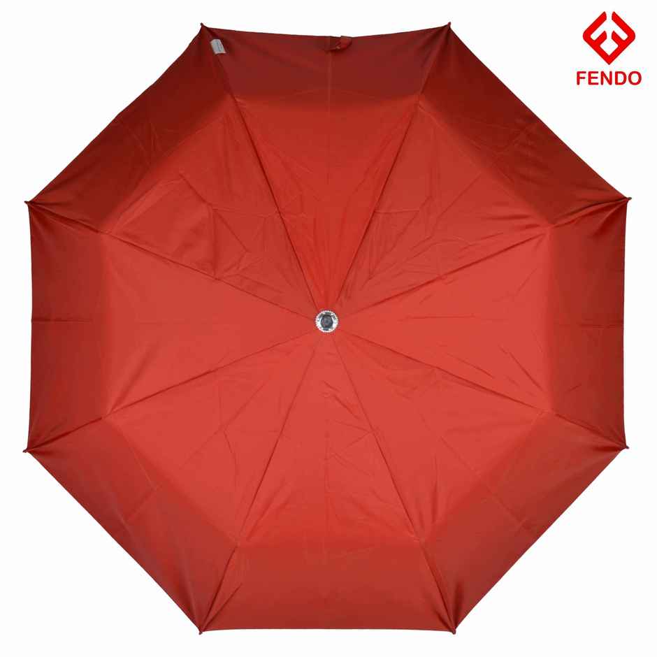Fendo Hand Open | Red Umbrella | 21.5 inch | 3 Fold