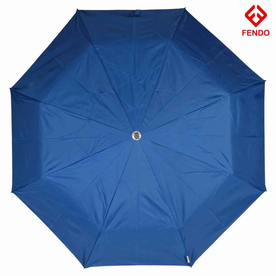 Fendo Royal Blue Umbrella Hand Open | 21.5 inch | 3 Fold