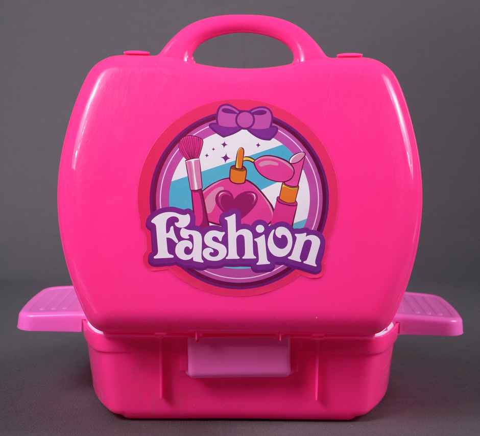 Toyshine Carry Along Beauty Set Toy with Briefcase and Accessories, (Multicolour)