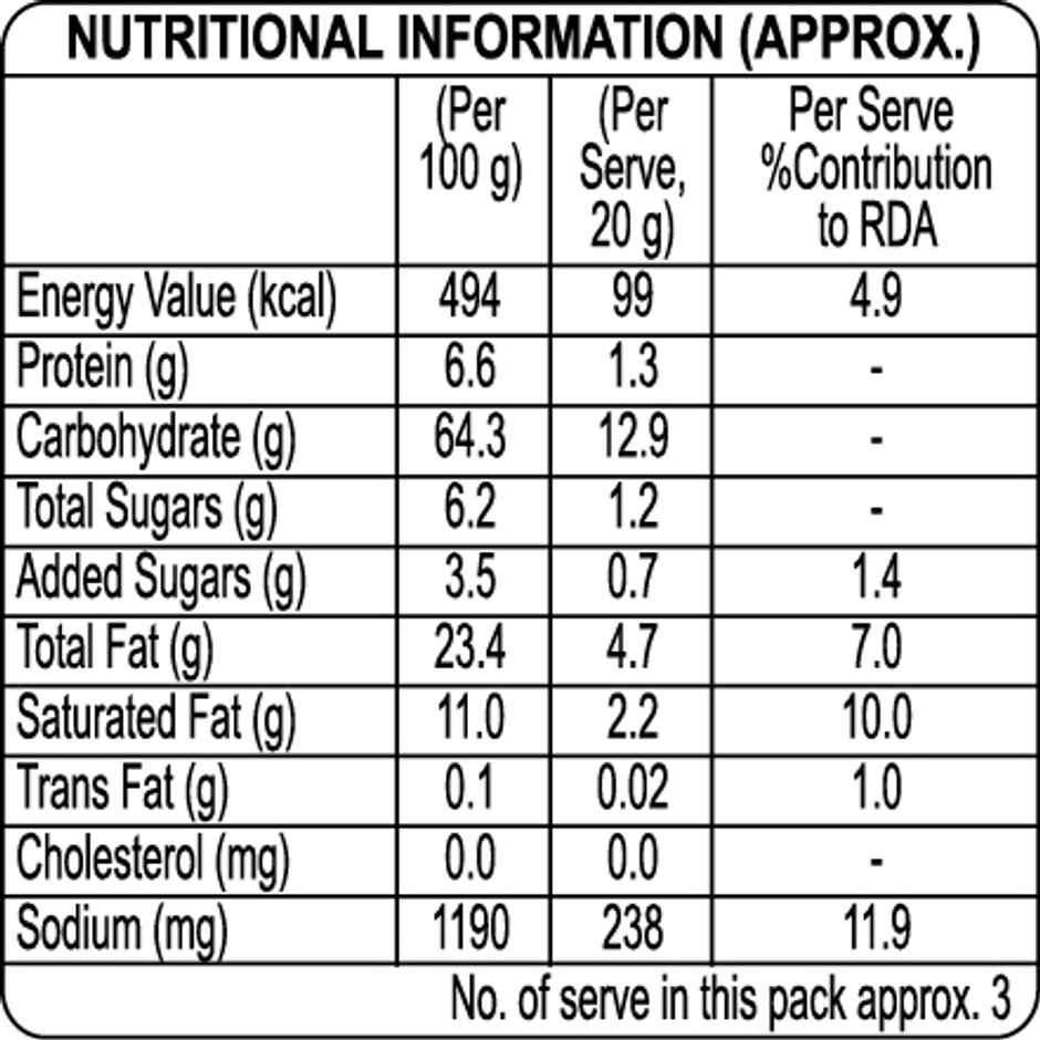 Crax Crunchy Noodle Puffs Chips Snacks