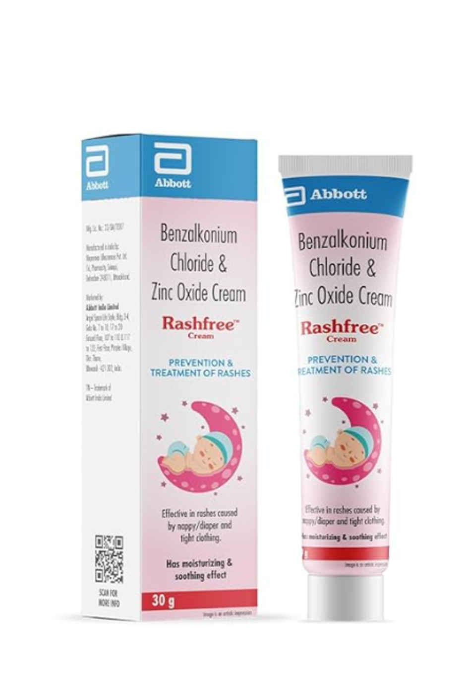 Rashfree Diaper Rash Cream | Baby Rash cream for your newborns | Faster rash healing cream