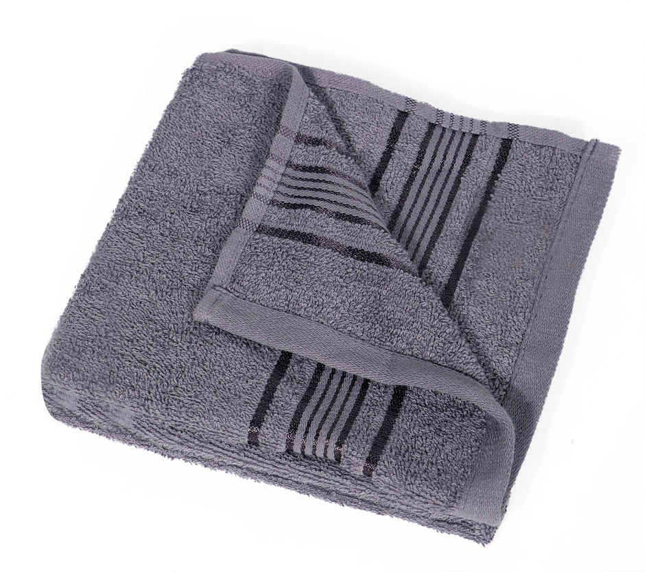 Dream Living Pure Cotton Face Towel 400 Gsm | Grey - 30 x 30 cm