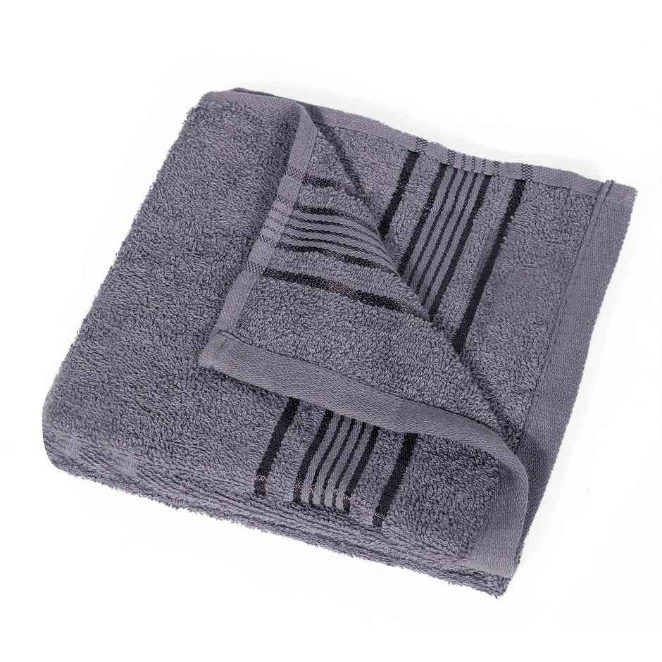 Dream Living Pure Cotton Face Towel 400 Gsm | Grey - 30 x 30 cm