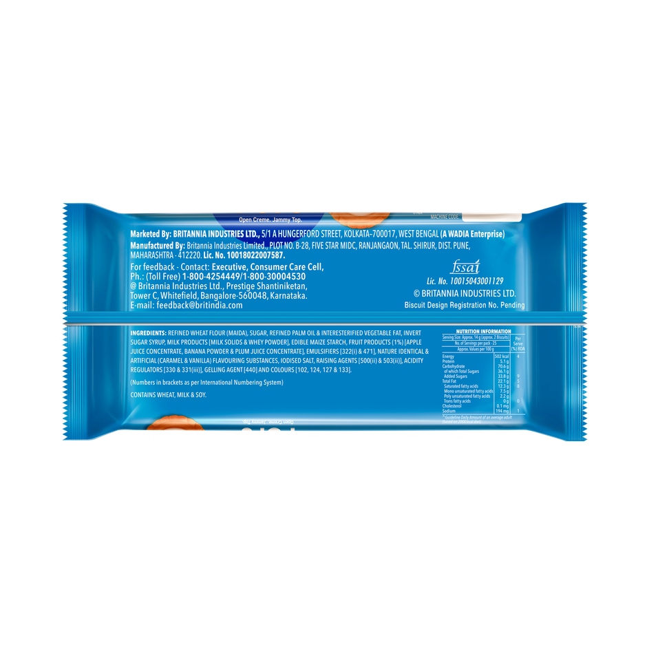 Britannia Jim Jam Pops, Go India pack