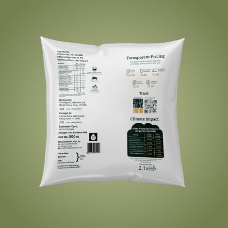 Humpy A2 Fresh Cow Milk (Pouch)