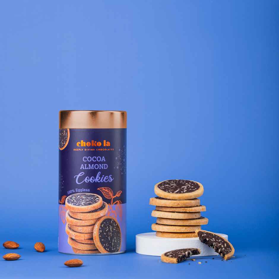 Chokola Cocoa Almond Cookies