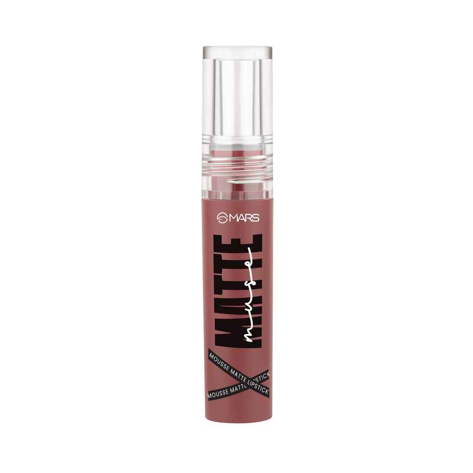 MARS Cosmetics Matte Muse Mousse Lipstick (3ml) (11-SHOW STOPPER) with Doe-Foot Applicator
