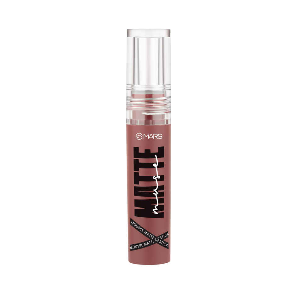 MARS Cosmetics Matte Muse Mousse Lipstick | 3 ml | 05-EMPRESS with Doe-Foot Applicator