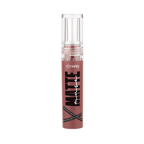 MARS Cosmetics Matte Muse Mousse Lipstick (3ml) (05-EMPRESS) with Doe-Foot Applicator