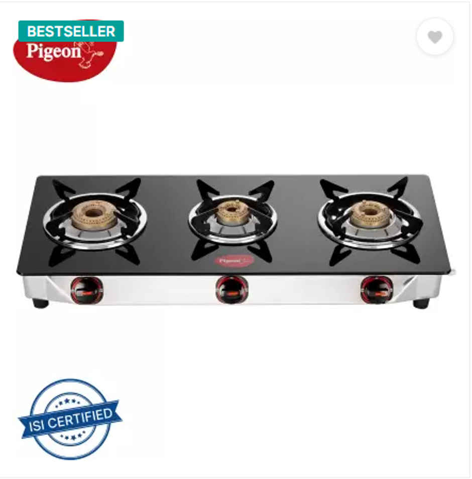 Pigeon Glasstop Special 3Br (Economy)