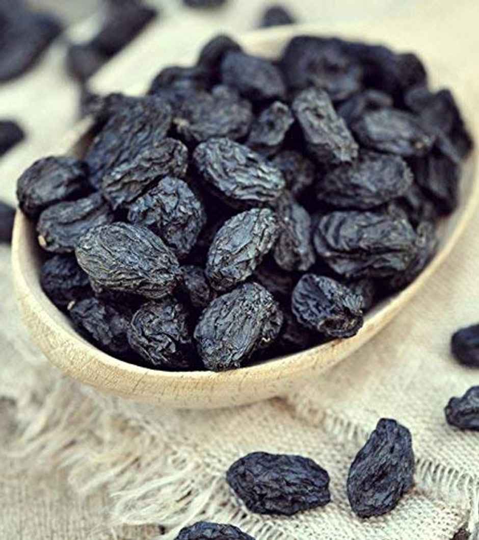 Popular Essentials Afghani Black Raisins Seedless