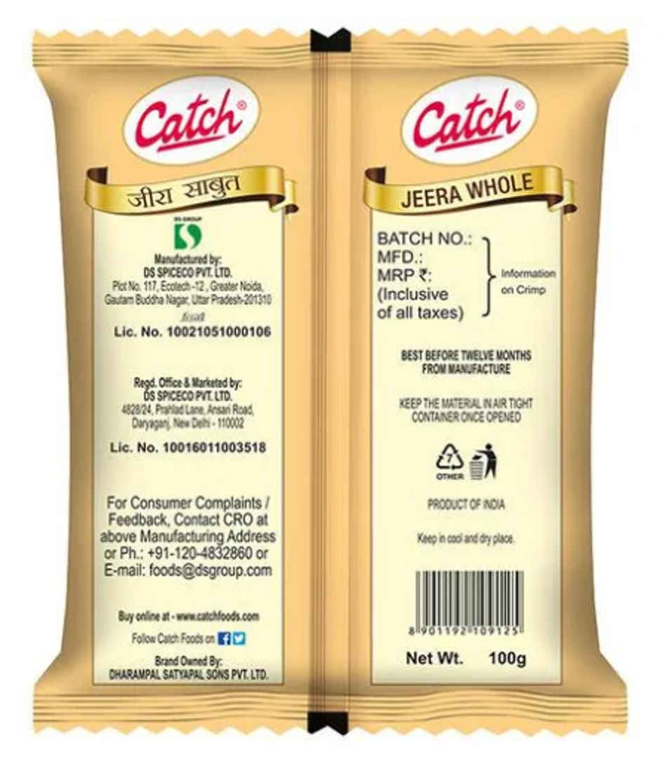 Catch Jeera Whole