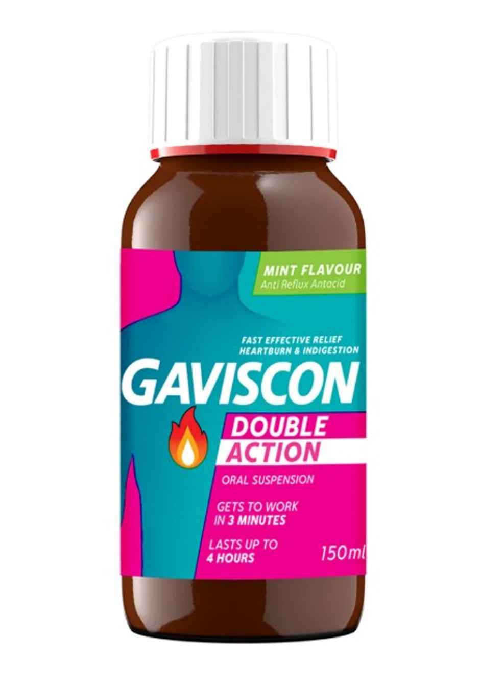 Gaviscon Double Action Mint Flavour Oral Suspension