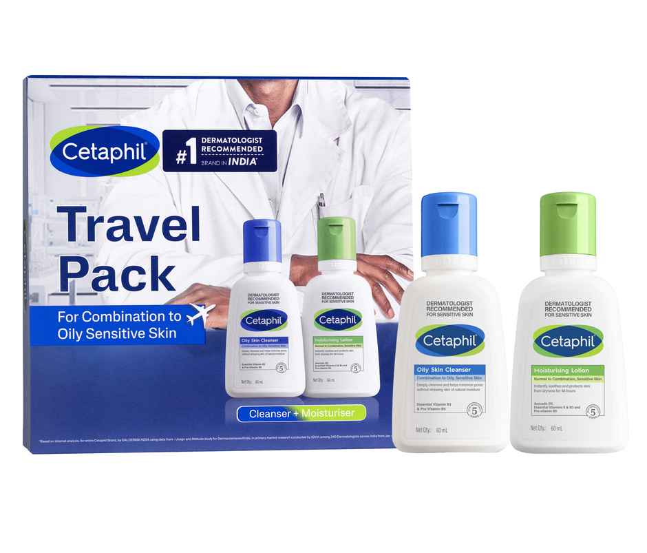 Cetaphil Travel Pack for Combination to Oily Sensitive skin