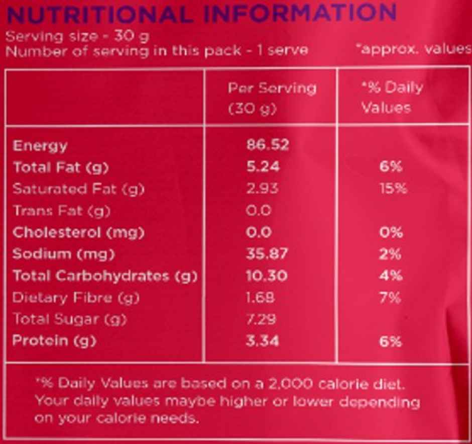 Open Secret Heart Shaped Chocolate Almond Brownie, No Maida, Zero Palm Oil