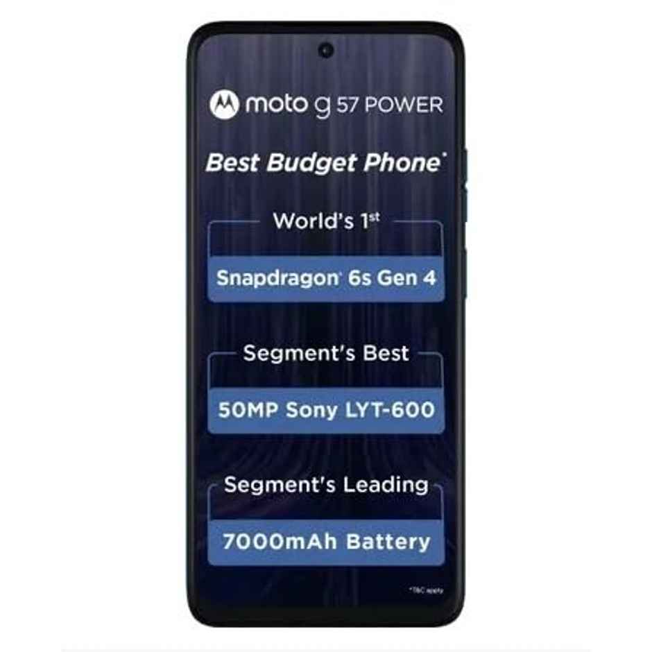 Motorola g57 Power Pantone Regatta 8GB RAM 128GB Storage