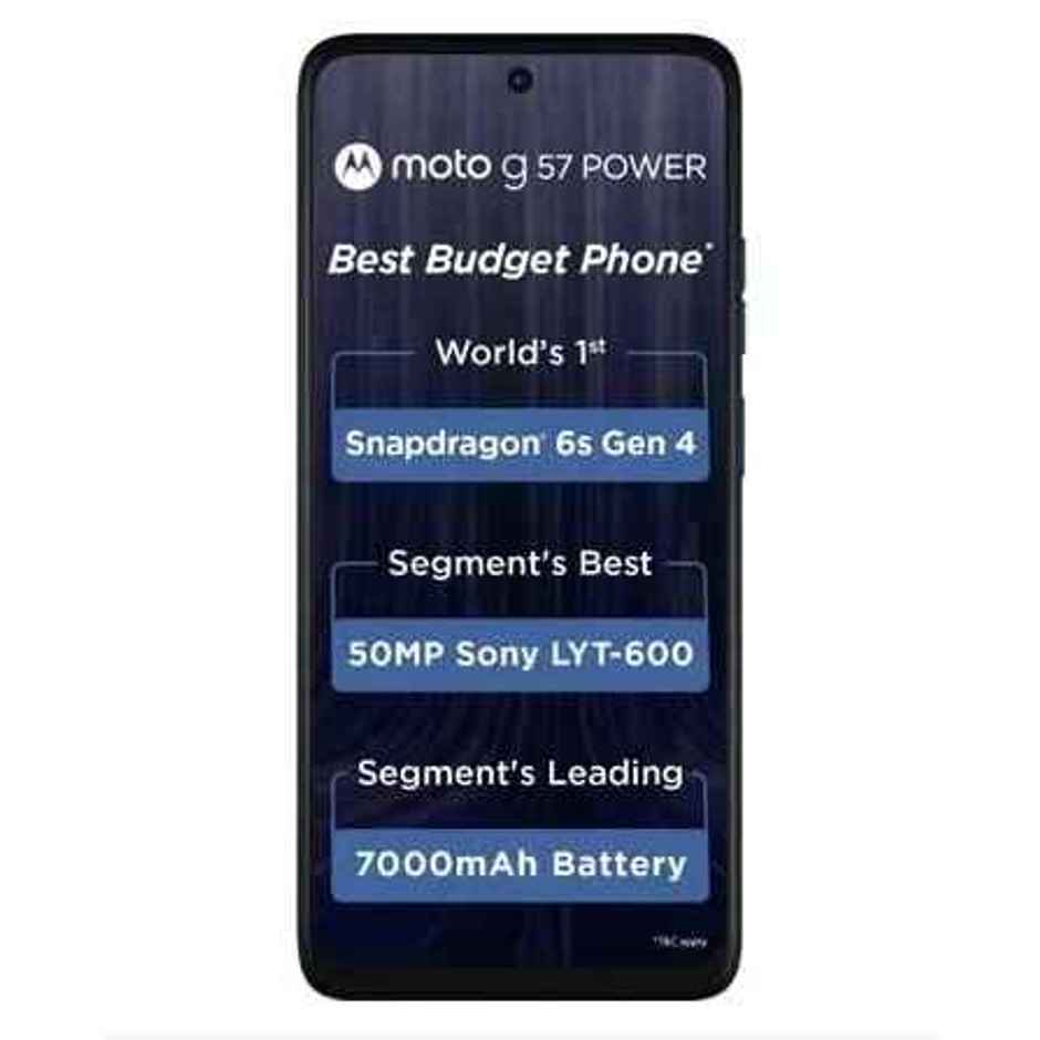 Motorola g57 Power Pantone Regatta 8GB RAM 128GB Storage