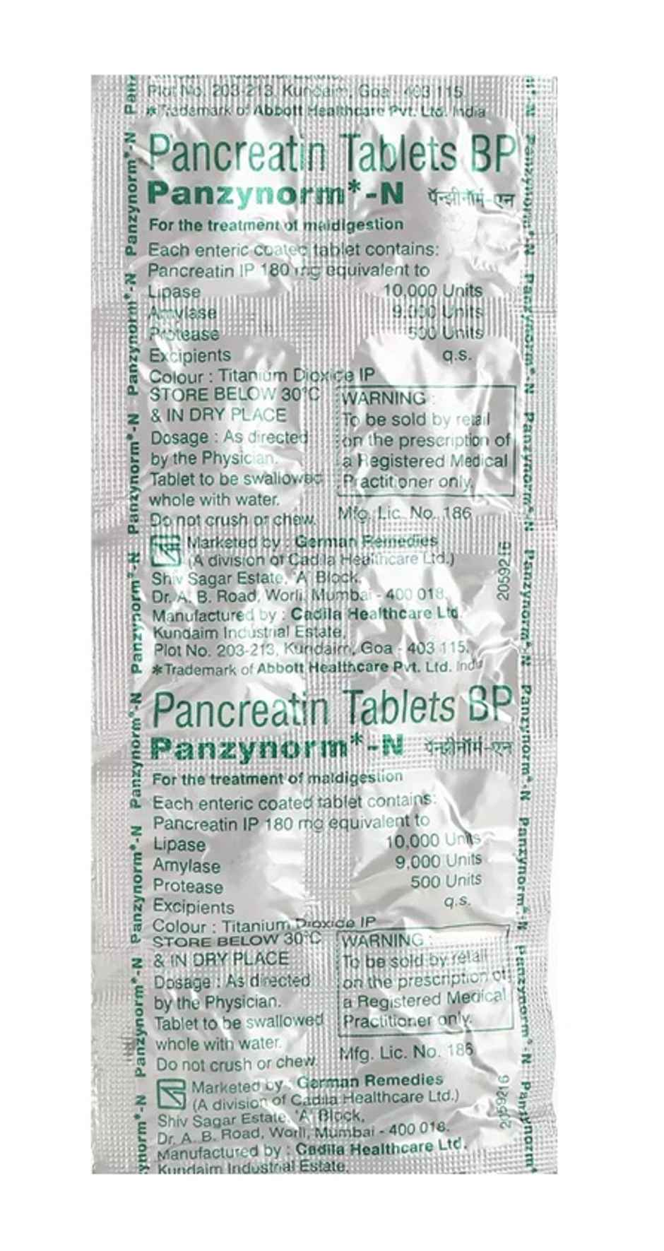 Panzynorm-N Tablet