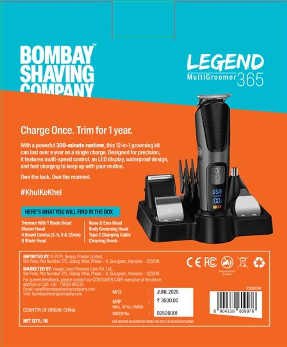 BSC Legend 365 Multi Groomer