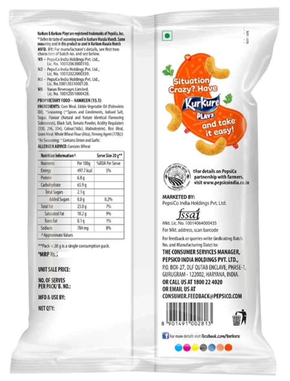 Kurkure Playz Puff Masala Munch
