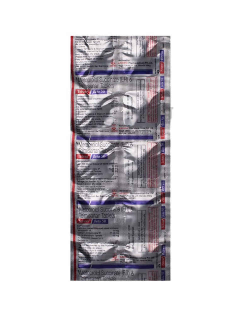 Telvas Beta 50 Tablet ER