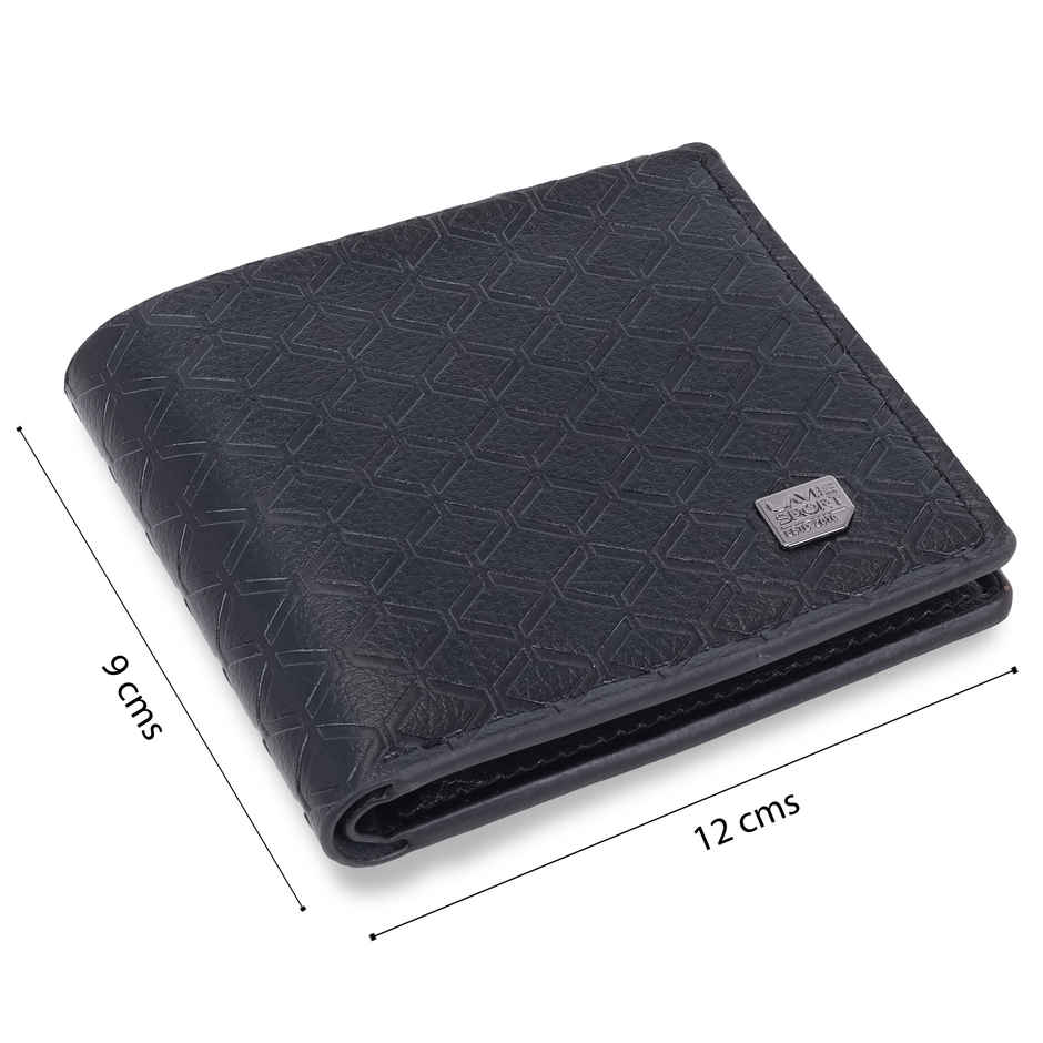 Lavie Sport Men's Oscar Z Black Wallet | 4 Card Slot