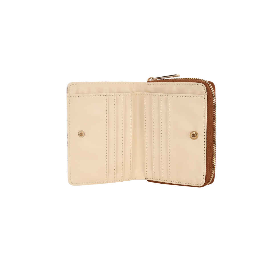 Lavie Women's Mono flap small Wallet | White