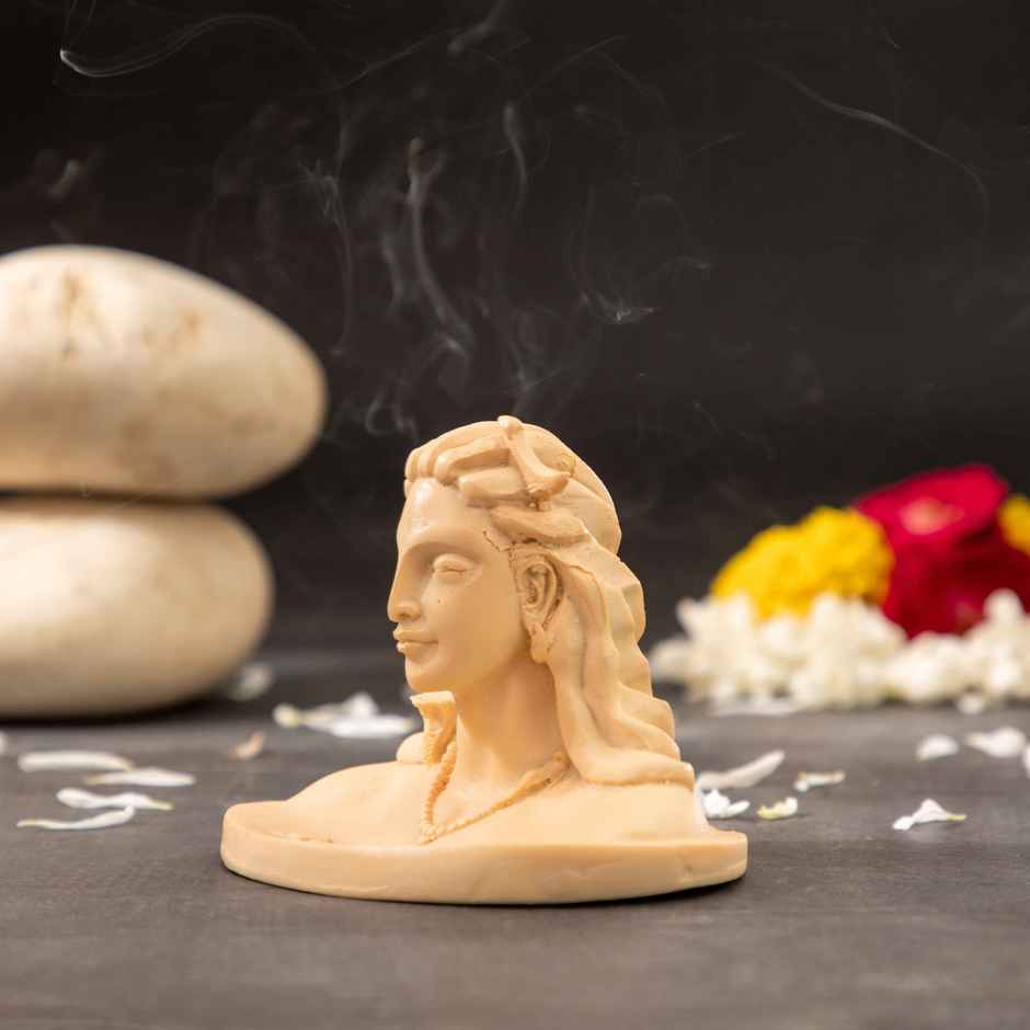Adiyogi Shiv Idol | Religious Statue | Resin Finish | ServDharm