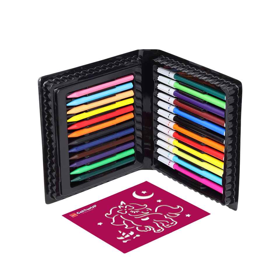 BiC Cello ColourUp Sketch Pens Plastic Crayons - Assorted Designs