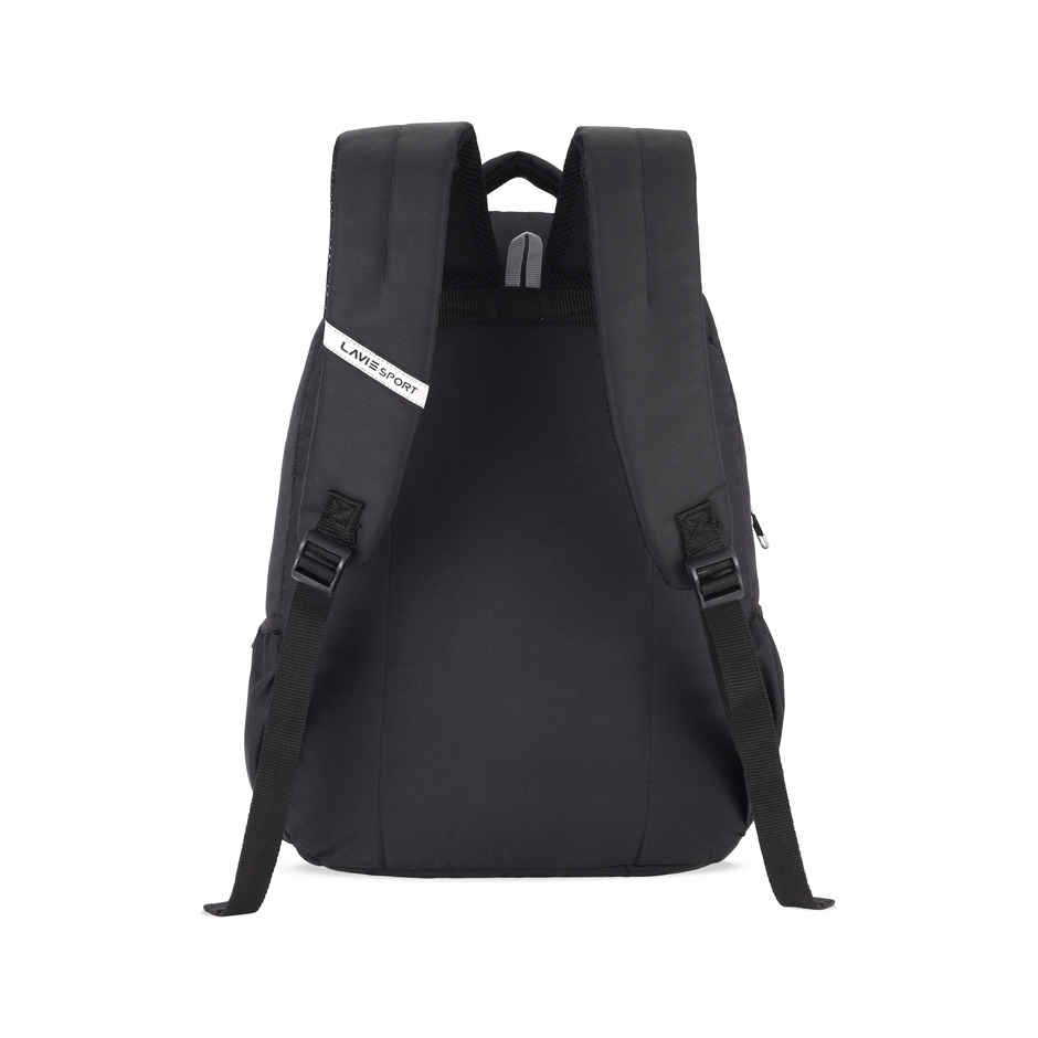 Lavie Sport Aisle Casual Backpack for Boys & Girls | Black - 22L