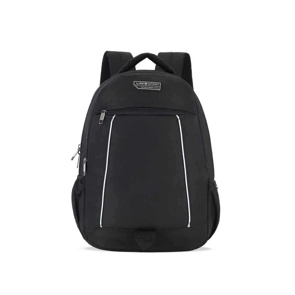 Lavie Sport Aisle Casual Backpack for Boys & Girls | Black - 22L
