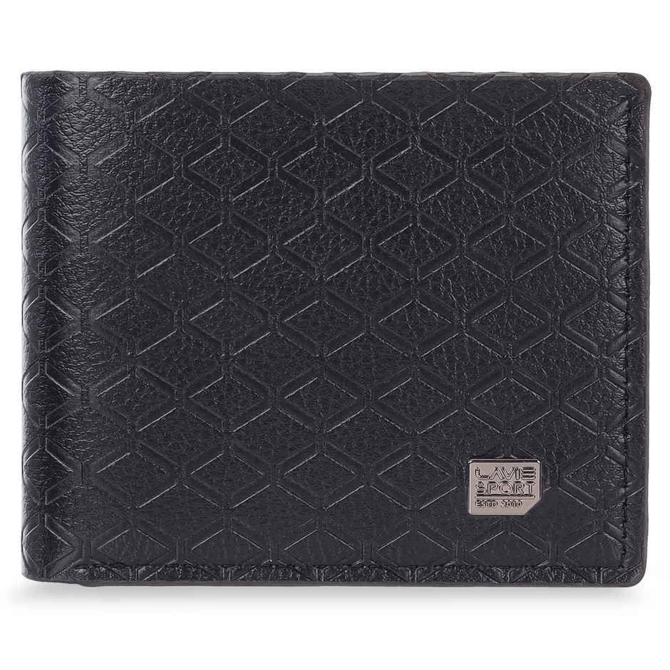 Lavie Sport Men's Oscar Z Black Wallet | 4 Card Slot