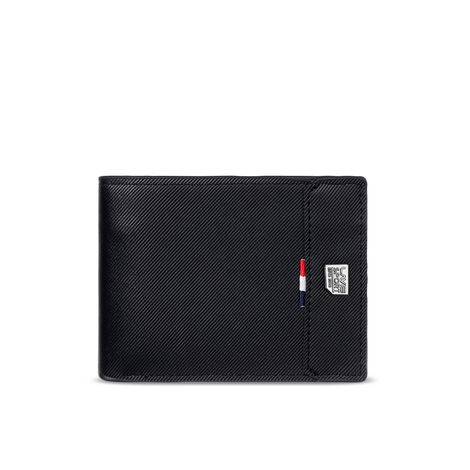 Lavie Sport Francis Men's Wallet | 5 Card Slots | Biofold Wallet | Synthetic Leather | Purse -Black
