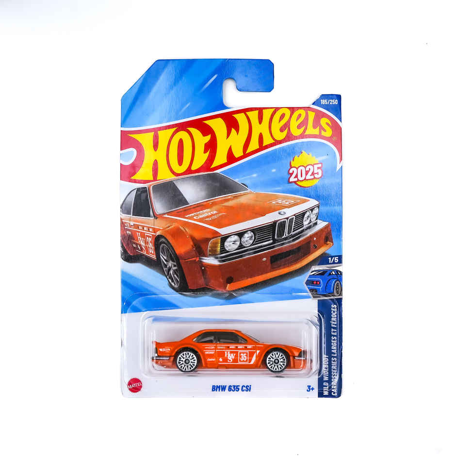 Hot Wheels Worldwide Basic Toy Car for Kids & Collectors | HW 80 BMW 635 CSI WIDEBODY